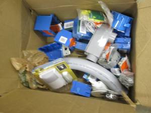 Box of Assorted Electrical Boxes, D...