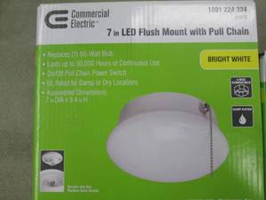 2 Commercial Electric Spin Light 7 ...