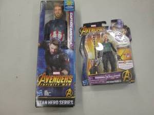 Black Widow, Captain America...