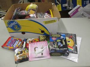 Box of Smaller Toys & Activity Kits...