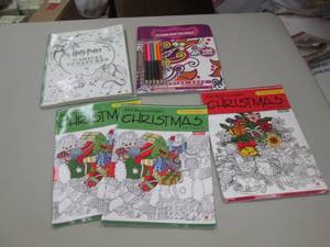 5 Adult Coloring Books...
