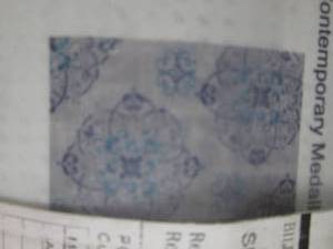 Grey Contemporary Medallion Area Ru...