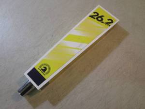 lot 25 image: 26.2 Brew Beer Tap Handle 10  RMT...