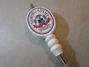 lot 33 image: Samuel Adams Boston Lager Beer Tap ...