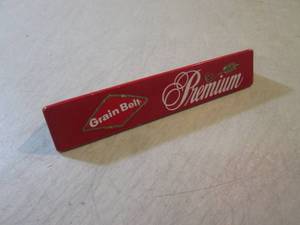 lot 65 image: Grain Belt Premium Beer Tap Handle ...