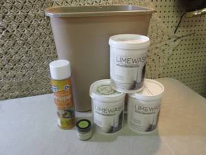 lot 78 image: Lime Wash Stripper Metallic Accent ...