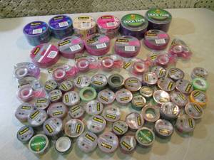 lot 81 image: Large Assortment of Various Tape Du...