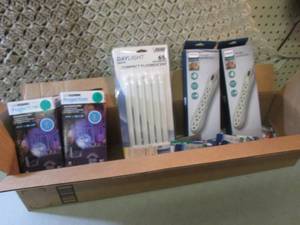 lot 102 image: Assorted Lighting Light Bulbs Surge...