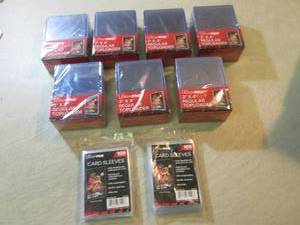 lot 103 image: Sports Cards Pertective Sleeves 7 2...