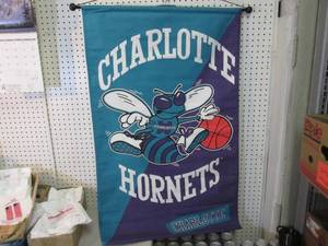 lot 126 image: Charlotte Hornets Hanging Banner 27...