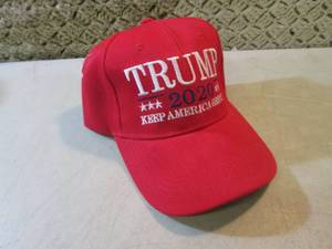 lot 128 image: Embroidered Trump 2020 Keep America...