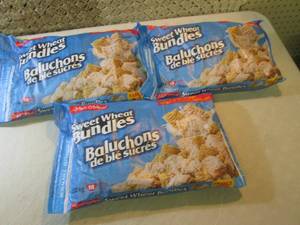 lot 136 image: 3 Family Size Bags of Sweet Wheat B...