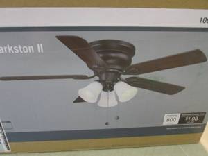 lot 177 image: Clarkston II 44 LED Indoor Oil-Rub...