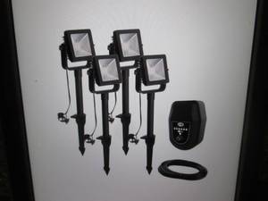 lot 182 image: Hampton Bay Low Voltage Black Outdo...