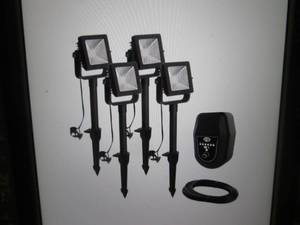 lot 183 image: Hampton Bay Low Voltage Black Outdo...