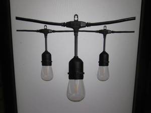 lot 188 image: Hampton Bay 24 ft 12-Light Filament...