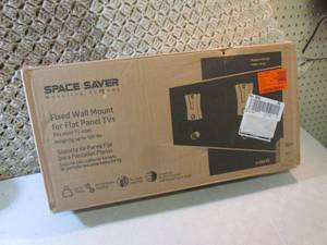 lot 194 image: Case of 4 Space Saver Fixed Wall Mo...