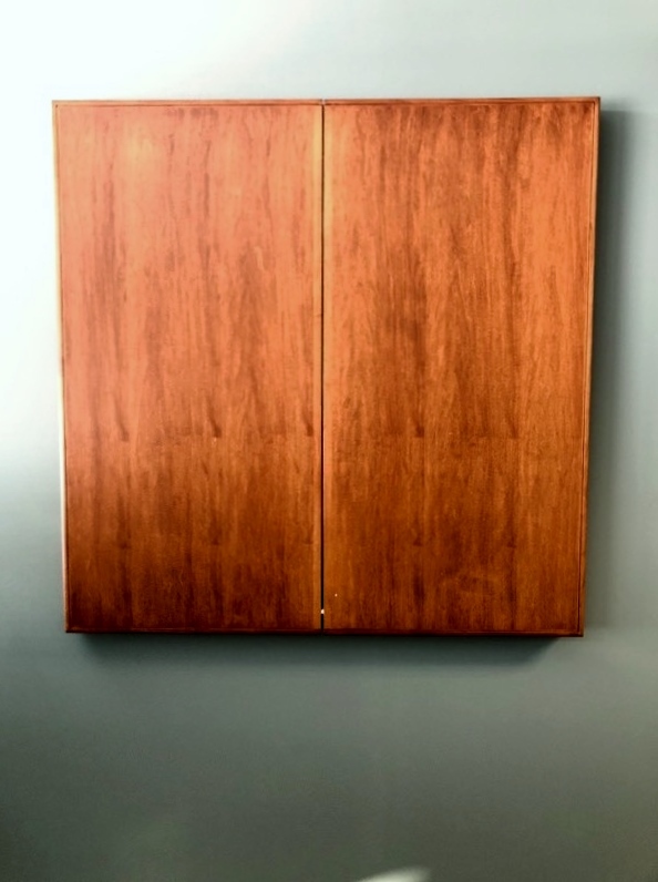 Conference Room Whiteboard Cabinet Excellent Condition Wood