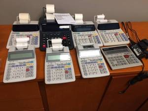 lot 46 image: Lot Of Calculators - Excellent Working Condition