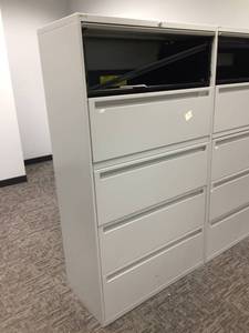 lot 66 image: 5 Drawer Slide Out Tray Filing Cabinet - Excellent Condition
