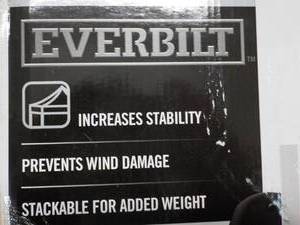 lot 32 image: Everbilt Canopy Weights...