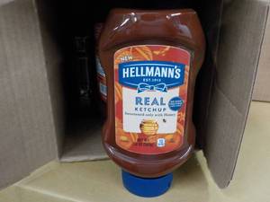 lot 58 image: 6 - 20 oz Bottles Hellmans Real Ke...