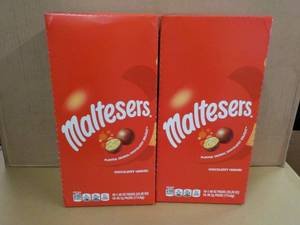 lot 59 image: 2 Boxes Maltesers each box contain...