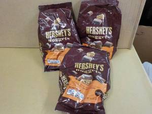 lot 78 image: 3 -10 oz bags Hersheys Nuggets be...