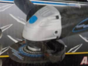 lot 135 image: Power Glide 4 12 Angle Grinder...