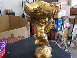 lot 149 image: Cupid Statue 17 high...