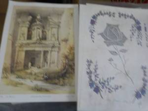 lot 156 image: 5 Framed Prints and Oil, Lithograph...