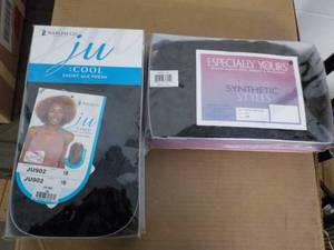 lot 158 image: Especially Yours Synthetic Wig and ...