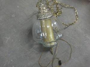 lot 191 image: Art Deco Swag Light...