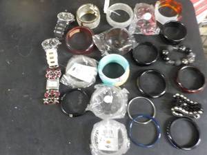 lot 207 image: Bracelets and Watches...