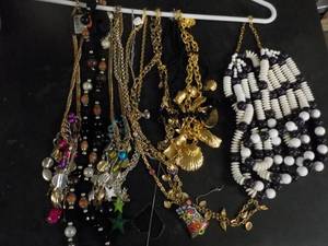 lot 208 image: Necklaces...