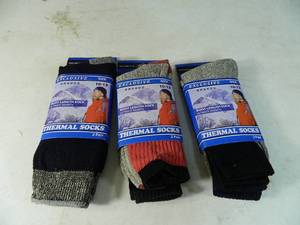 6 New Pairs of Thermal Socks
