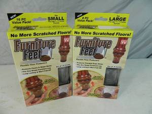2 New Packages of Furniture Feet