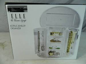New Elle Acrylic Jewelry Organizer