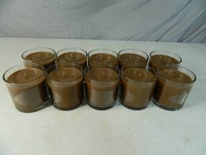 10 New Mahogany Woods Candles