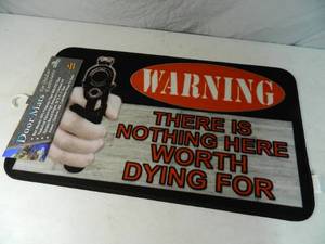 New Gun Enthusiast Security Welcome Mat