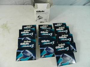 Case of 40 New Gillette Mach 3 Razor Cartridges