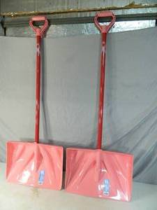 2 New Breast Cancer Awareness Snow Shovels