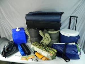 Lot of Camping Items
