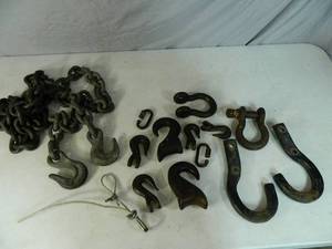 Large Chain, Hooks, and More