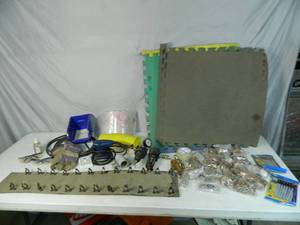 Sander, Lag Screws, Shop Supplies, Etc