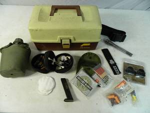 Gun Cleaning, Gun Parts, Tackle Box, Etc