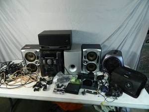 Stereos, Audio, Heater, Assorted Electronics