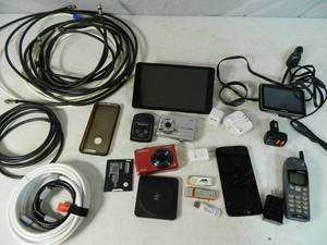 GPS, Cell Phones, Cameras, Memory Sticks, Etc