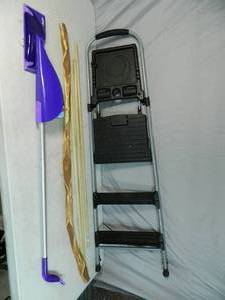 Cosco Step Ladder, Walking Stick, Etc
