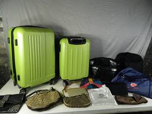 Hard Sided Spinner Luggage, Thirty One Bag,  and More